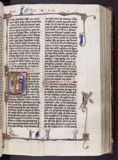 Scanned Page from Manuscript - Valerius Maximus, Facta et dicta memorabilia (15th Century)