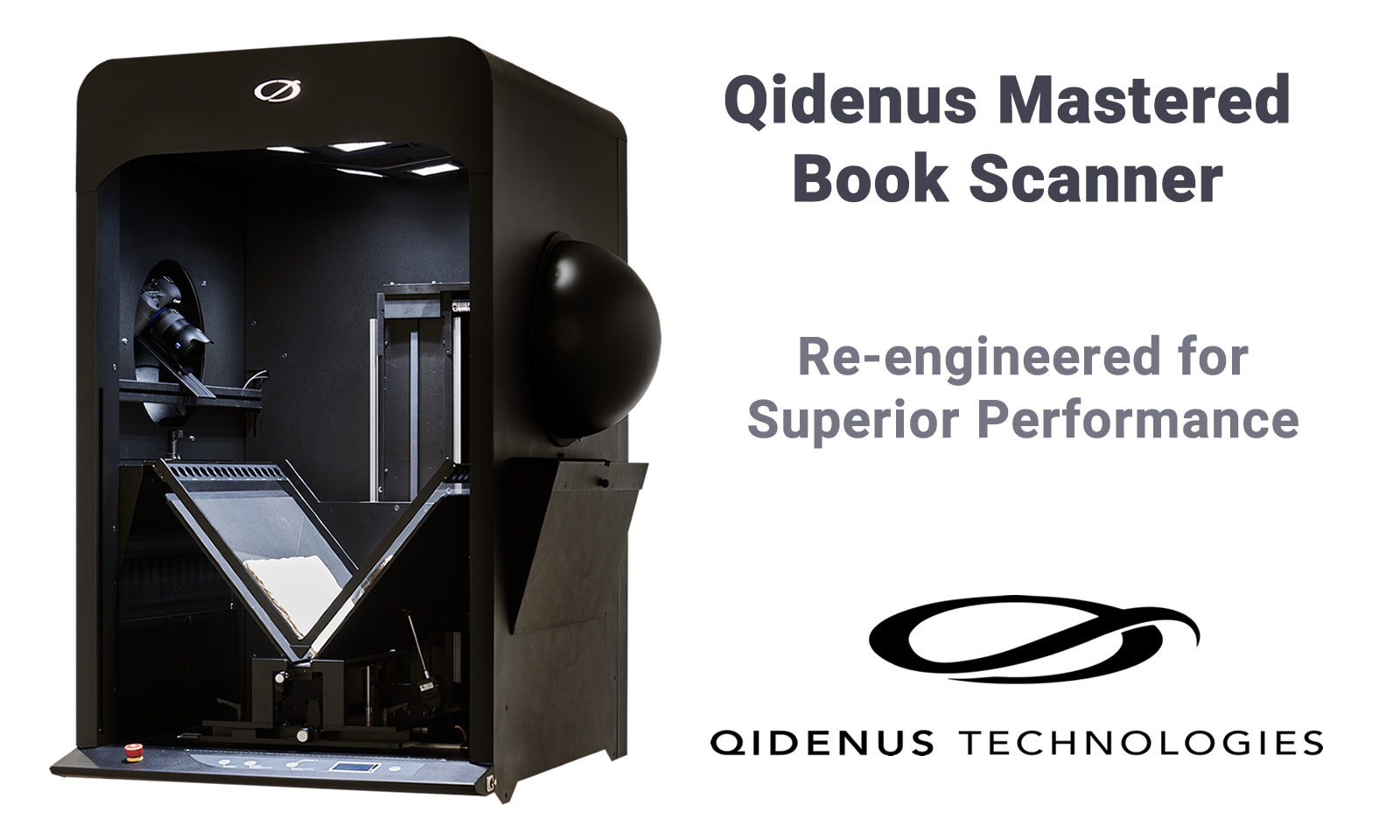 iGuana - Qidenus Mastered Book Scanner (Ultra Fast, Superior Performance)